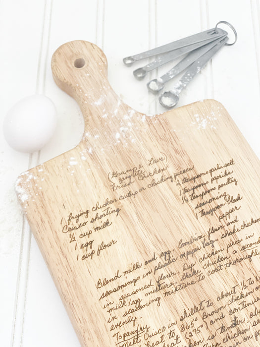 Family Recipe Board