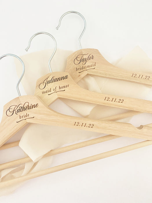 Personalized Wedding Hangers