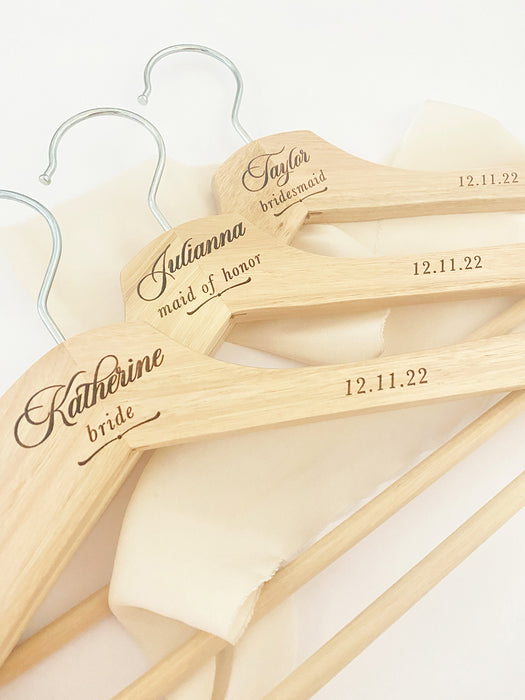 Personalized Wedding Hangers